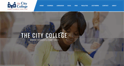 Desktop Screenshot of citycollege.ac.uk