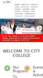 Mobile Screenshot of citycollege.edu.pk